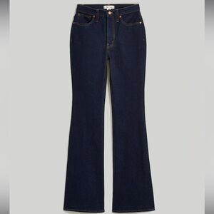 NWT Madewell Skinny Flare Jeans in Rinse Wash